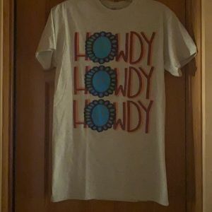 Cute western howdy tee